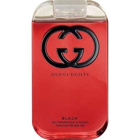 gucci guilty black men's shower gel|gucci body gel.